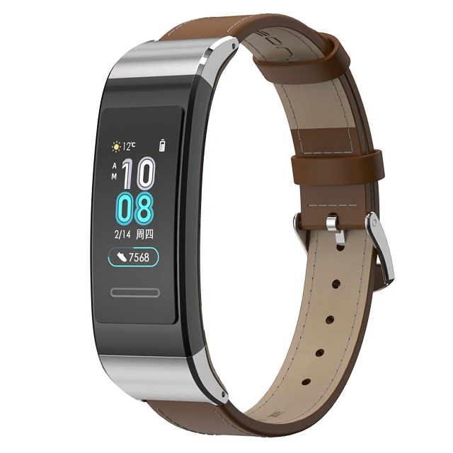 Braccialetto Huawei Band 3 Pro / 4 Pro (vera pelle) - 5 colori